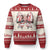 Coquette Bow Christmas Tree Cake Ugly Christmas Sweater Xmas Vibes TS02 Red Print Your Wear
