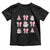 Pink Christmas Coquette Bow Baby Shirt Santa Festive Xmas Vibe TS02 Black Print Your Wear