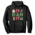 Christmas Tree Retro Coquette Bow Hoodie Santa Claus Candy Festive Xmas Vibes TS02 Black Print Your Wear