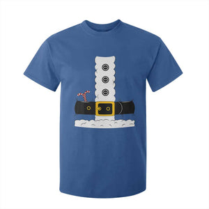 Santa Claus Suit Costume T Shirt For Kid Retro Festive Christmas Vibe TS02 Royal Blue Print Your Wear