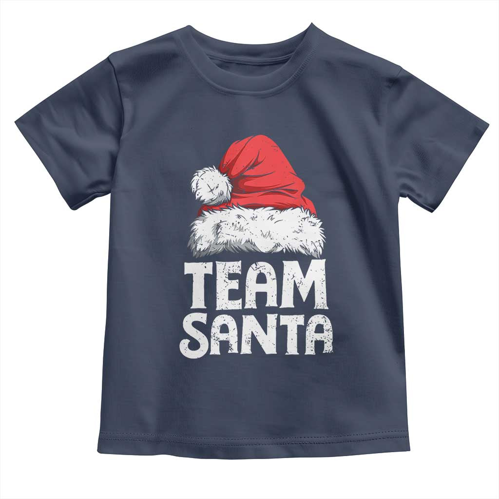 Team Santa Baby Shirt Christmas Squad Family Matching Pajamas TS02 Navy Print Your Wear