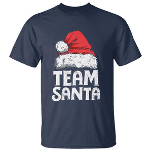 Team Santa T Shirt Christmas Squad Family Matching Pajamas TS02 Navy Print Your Wear