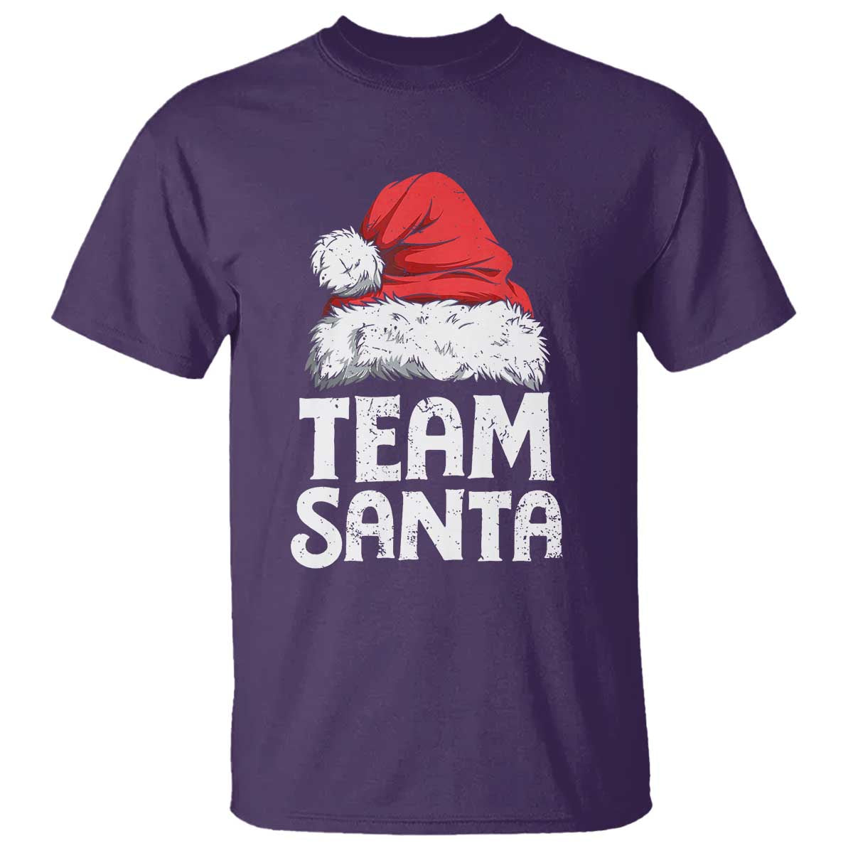 Team Santa T Shirt Christmas Squad Family Matching Pajamas TS02 Purple Print Your Wear