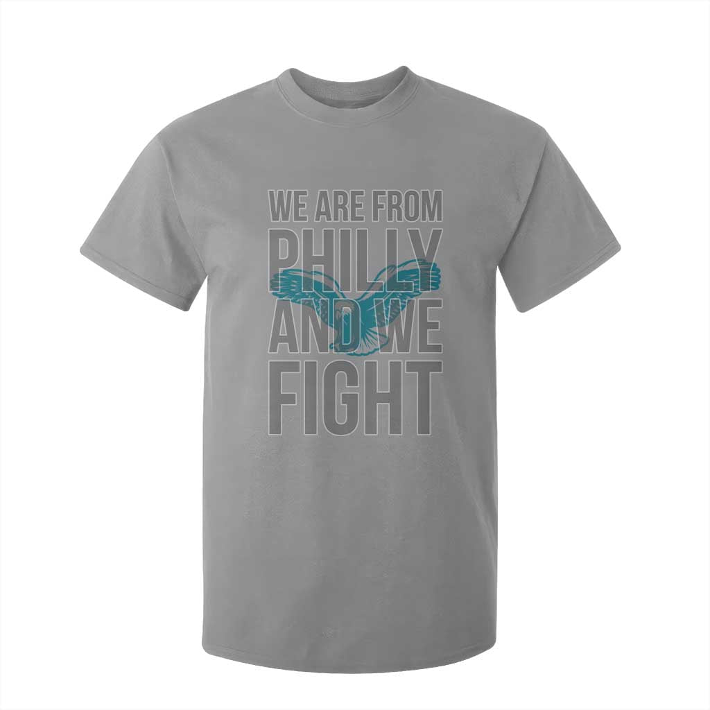Philadelphia Spirit T Shirt For Kid We Are From Philly And We Fight TS02 Sport Gray Print Your Wear