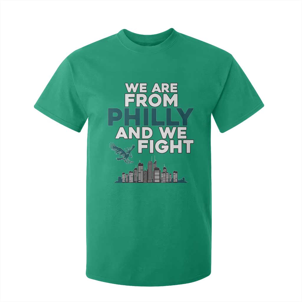 Philadelphia City T Shirt For Kid We Are From Philly And We Fight TS02 Irish Green Print Your Wear