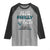 Philadelphia City Raglan Shirt We Are From Philly And We Fight TS02 Sport Gray Black Print Your Wear