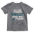 Philadelphia City Toddler T Shirt We Are From Philly And We Fight TS02 Charcoal Print Your Wear