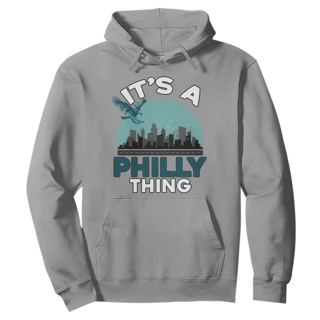 Philadelphia Spirit Hoodie It's A Philly Thing TS02 Sport Gray Print Your Wear