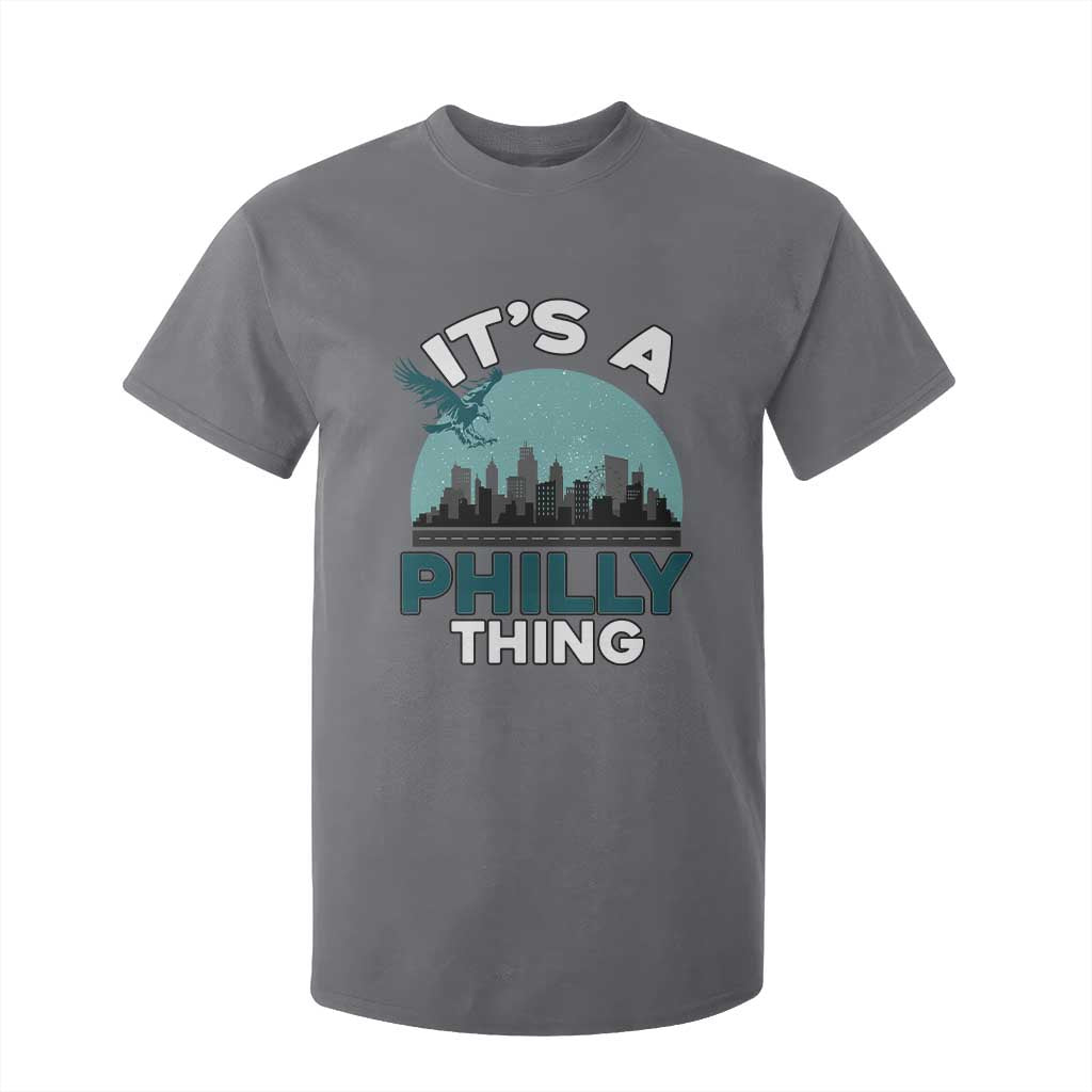 Philadelphia Spirit T Shirt For Kid It's A Philly Thing TS02 Charcoal Print Your Wear