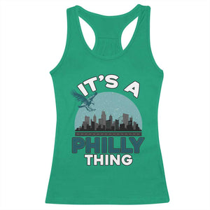 Philadelphia Spirit Racerback Tank Top It's A Philly Thing TS02 Irish Green Print Your Wear