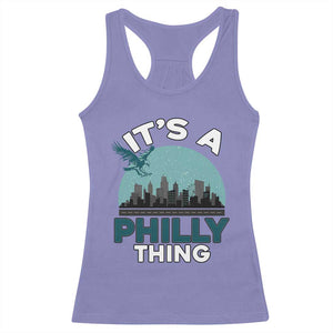 Philadelphia Spirit Racerback Tank Top It's A Philly Thing TS02 Violet Print Your Wear