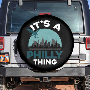 Philadelphia Spirit Spare Tire Cover It's A Philly Thing TS02 No hole Black Print Your Wear