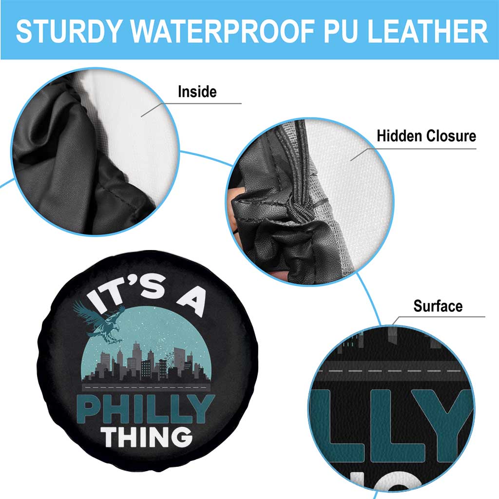 Philadelphia Spirit Spare Tire Cover It's A Philly Thing TS02 Print Your Wear