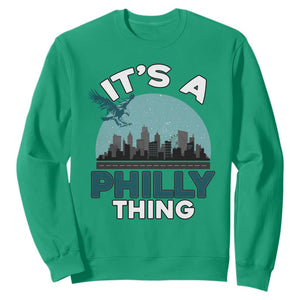 Philadelphia Spirit Sweatshirt It's A Philly Thing TS02 Irish Green Print Your Wear