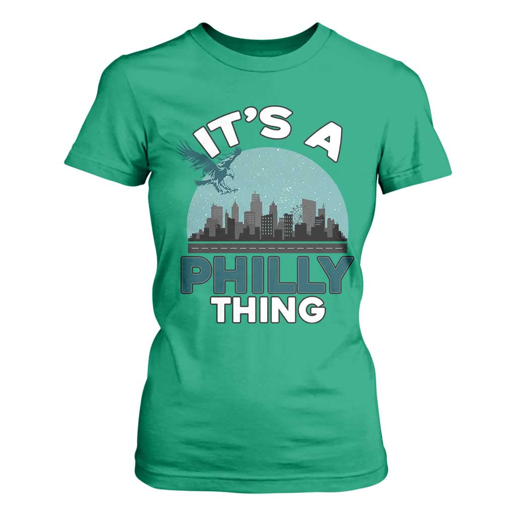 Philadelphia Spirit T Shirt For Women It's A Philly Thing TS02 Irish Green Print Your Wear
