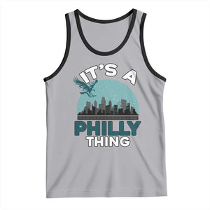 Philadelphia Spirit Tank Top It's A Philly Thing TS02 Athletic Heather Black Print Your Wear