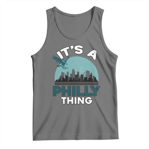 Philadelphia Spirit Tank Top It's A Philly Thing TS02 Black Heather Print Your Wear