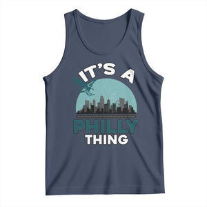 Philadelphia Spirit Tank Top It's A Philly Thing TS02 Navy Print Your Wear