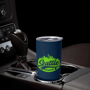 Seattle Pride Skyline Football Lover Tumbler Cup Game Day Sports Fan TS02 Print Your Wear