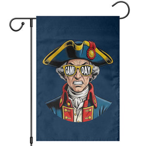 Vintage Game Day Patriot Garden Flag Revolutionary Colonial Mascot Football Fan TS02 Navy Print Your Wear