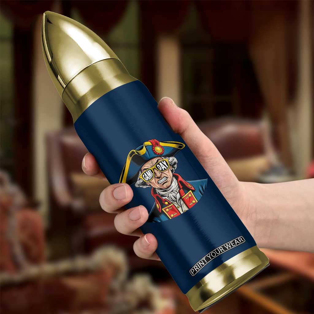 Vintage Game Day Patriot Bullet Tumbler Revolutionary Colonial Mascot Football Fan TS02 Print Your Wear