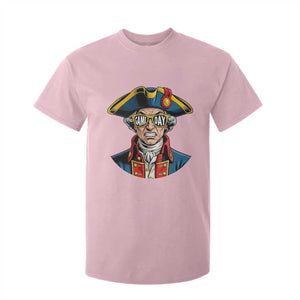 Vintage Game Day Patriot T Shirt For Kid Revolutionary Colonial Mascot Football Fan TS02 Light Pink Print Your Wear
