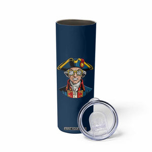 Vintage Game Day Patriot Skinny Tumbler Revolutionary Colonial Mascot Football Fan TS02 Print Your Wear