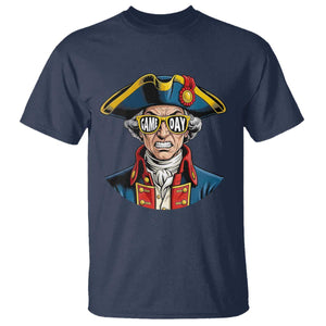 Vintage Game Day Patriot T Shirt Revolutionary Colonial Mascot Football Fan TS02 Navy Print Your Wear