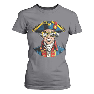 Vintage Game Day Patriot T Shirt For Women Revolutionary Colonial Mascot Football Fan TS02 Charcoal Print Your Wear