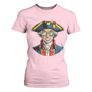 Vintage Game Day Patriot T Shirt For Women Revolutionary Colonial Mascot Football Fan TS02 Light Pink Print Your Wear