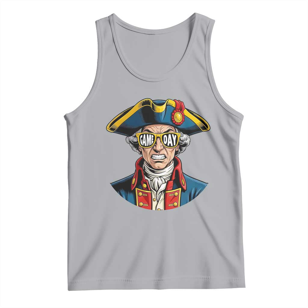 Vintage Game Day Patriot Tank Top Revolutionary Colonial Mascot Football Fan TS02 Athletic Heather Print Your Wear