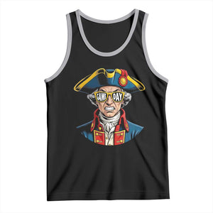 Vintage Game Day Patriot Tank Top Revolutionary Colonial Mascot Football Fan TS02 Black Athletic Heather Print Your Wear