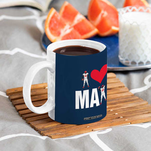 I Love Maye Red Heart Coffee Mug Football Fan Celebration TS02 Print Your Wear