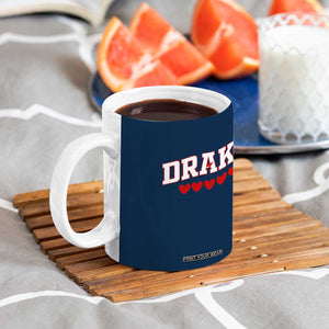 I Heart Drake Red Love Hearts Coffee Mug Football Fan Celebration TS02 Print Your Wear