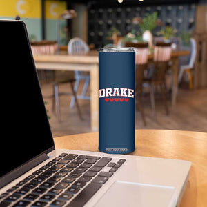 I Heart Drake Red Love Hearts Skinny Tumbler Football Fan Celebration TS02 Print Your Wear