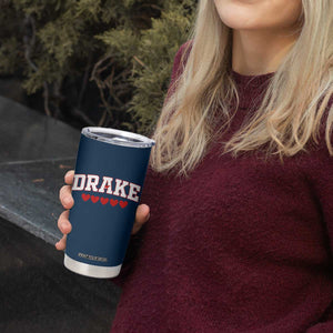 I Heart Drake Red Love Hearts Tumbler Cup Football Fan Celebration TS02 Print Your Wear