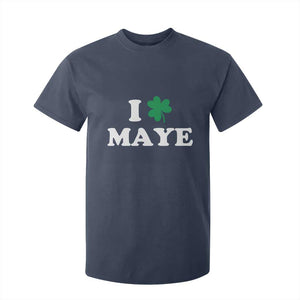 I Shamrock Maye T Shirt For Kid St. Patrick’s Day Sports Fan Irish Twist TS02 Navy Print Your Wear