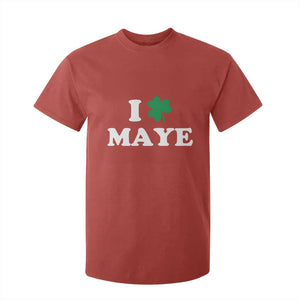 I Shamrock Maye T Shirt For Kid St. Patrick’s Day Sports Fan Irish Twist TS02 Red Print Your Wear