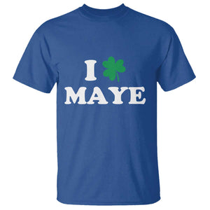 I Shamrock Maye T Shirt St. Patrick’s Day Sports Fan Irish Twist TS02 Royal Blue Print Your Wear