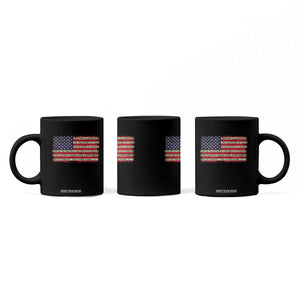 Pledge of Allegiance USA Flag Vintage Patriotic Graphic Coffee Mug One Nation Under God Liberty and Justice for All TS02 Print Your Wear