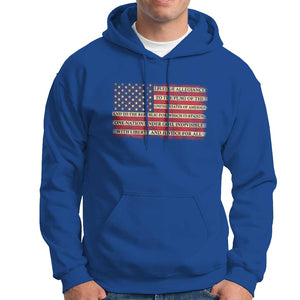 American Patriotic Hoodie I Pledge Allegiance To The Flag Of The USA One Nation Under God TS02 Royal Blue Printyourwear