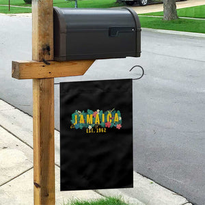 Jamaica Est 1962 Tropical Independence Garden Flag Doctor Bird and Hibiscus Botanical Travel Souvenir TS02 Print Your Wear