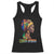 South Africa Pride Racerback Tank Top Black African Woman TS02 Black Print Your Wear