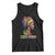 South Africa Pride Tank Top Black African Woman TS02 Black Print Your Wear