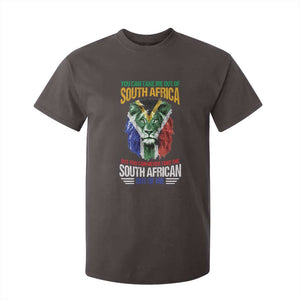 South Africa Pride T Shirt For Kid You Can Never Take The South African Out Of Me TS02 Dark Chocolate Print Your Wear