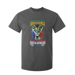 South Africa Pride T Shirt For Kid You Can Never Take The South African Out Of Me TS02 Dark Heather Print Your Wear
