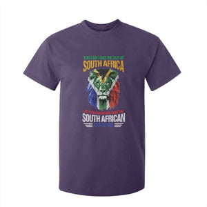 South Africa Pride T Shirt For Kid You Can Never Take The South African Out Of Me TS02 Purple Print Your Wear