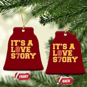 Its a Love Story 87 Ceramic Ornament Inspired Football Romance TS02 Print Your Wear