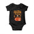 Love Story Touchdown Ending Baby Onesie Football And Music Engagement TS02 Black Print Your Wear