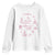 My Favorite Gym Teacher and English Teacher Are Getting Married Youth Sweatshirt Retro Coquette Bow Wedding Love Story - Print Your Wear